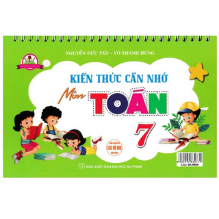 Sách - bộ lịch kiến thức cần nhớ môn toán 7 - ha