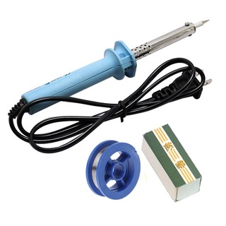 Tay Hàn Thiếc Hàn Chì IRON 40W ( Tặng 01 Cuộn Thiếc Nhỏ 20g và 01 Hộp Nhựa Thông )