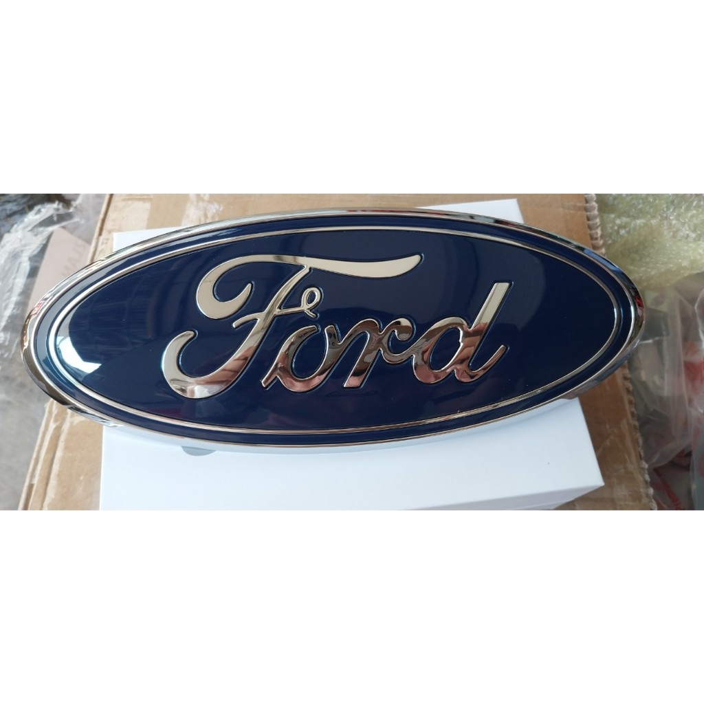 LOGO TRƯỚC XE FORD TRANSIT, BIỂU TƯỢNG FORD TRANSIT