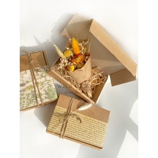 Bó hoa mini trang trí, box quà tặng mini, Hộp quà tặng bó hoa khô nhỏ, quà tặng người yêu, tặng sinh Nhật bạn