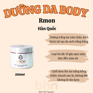 KEM DƯỠNG BODY RMON WHITENING CREAM 200ML