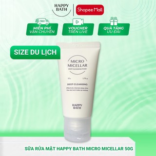 Sữa rửa mặt sạch sâu Micro Micellar Deep Cleansing Foam 150g