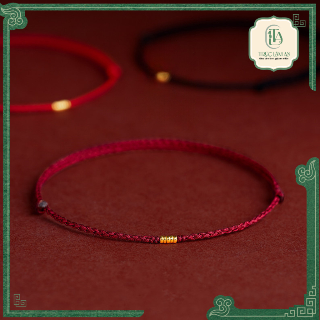 Vòng Tay Ngũ Lộ Thần Tài - TRÚC LÂM AN - Vòng Tay Chỉ Đỏ | BigBuy360 - bigbuy360.vn