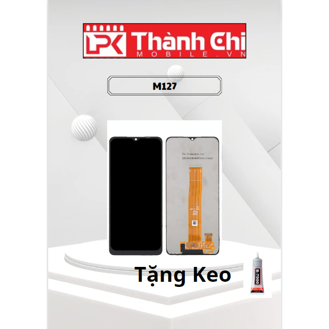 Màn hình Samsung Galaxy M127 / A125 / M12 / M02 / A02 - Màn Hình Nguyên Bộ Samsung, Màu Đen