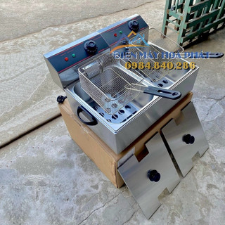 BẾP CHIÊN NHÚNG ĐIỆN ĐÔI 2 NGĂN CAO CẤP