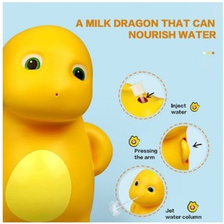 Súng Nước Hình con Khủng Long Vàng Troll Bạn Bè Vui Nhộn