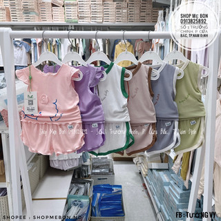 [ BARU BABY ] Bộ sát nách quần đùi họa tiết