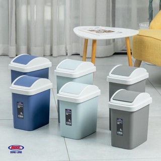 Thùng rác nắp lật 8L-12L-Song Long