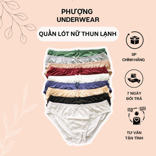 Quần lót nữ thun lạnh trơn cao cấp xuất Nhật Q1804