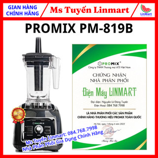 Máy xay sinh tố công nghiệp promix pm-819b - dễ vệ sinh