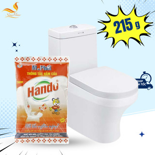 Gói bột thông tắc hầm cầu, bể phốt Hando 215g
