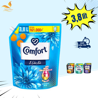 Nước xả vải Comfort  hương ban mai 3.8L