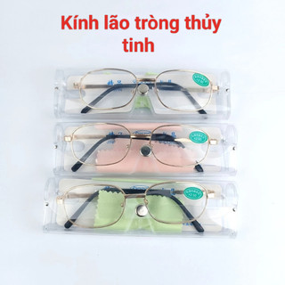 KÍNH LÃO ĐỌC SÁCH DÀNH CHO NGƯỜI GIÀ (TRÒNG THỦY TINH)