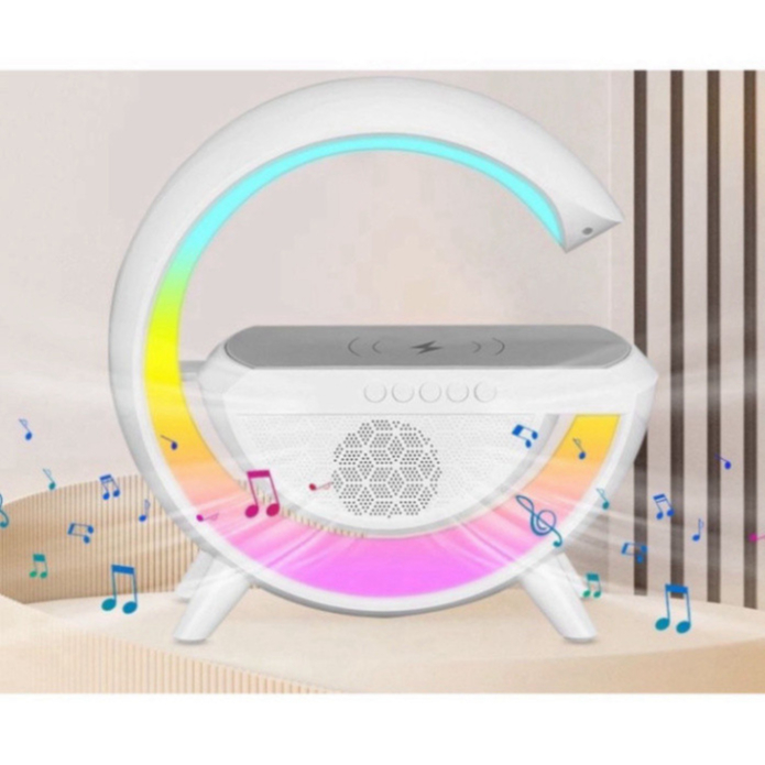 Loa Bluetooth Chữ G Kết Nối Điện Thoại Thông Minh Tích Hợp Đèn Led, Sạc Không Dây - K209 | BigBuy360 - bigbuy360.vn