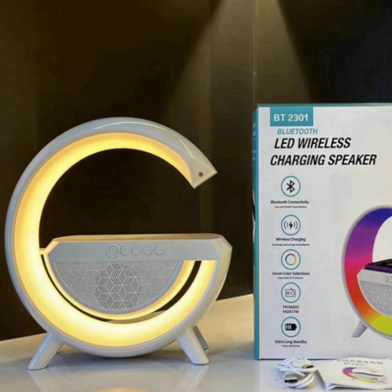 Loa Bluetooth Chữ G Kết Nối Điện Thoại Thông Minh Tích Hợp Đèn Led, Sạc Không Dây - K209 | BigBuy360 - bigbuy360.vn