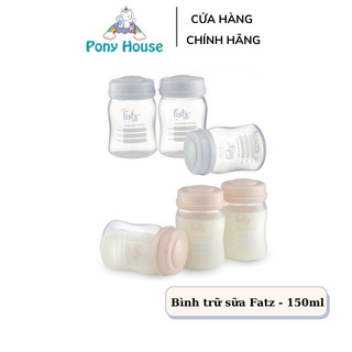 Bộ 3 Bình Trữ Sữa Fatz 150ml