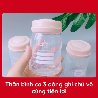 Bộ 3 Bình Trữ Sữa Fatz 150ml