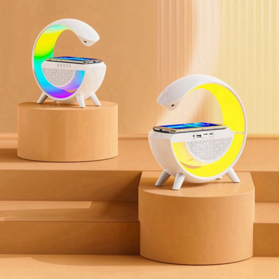 Loa Bluetooth Chữ G Kết Nối Điện Thoại Thông Minh Tích Hợp Đèn Led, Sạc Không Dây - K209 | BigBuy360 - bigbuy360.vn