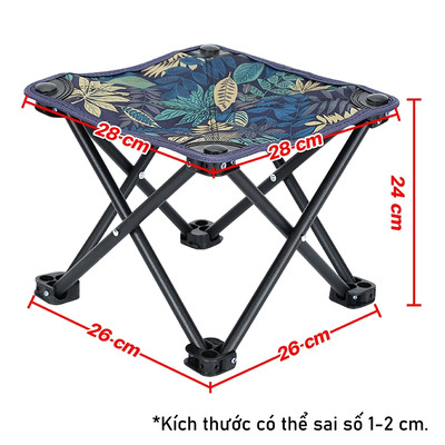 (SD3-SD5 )BG - Ghế cắm trại, dã ngoại di động, dã ngoại, câu cá, có thể gấp gọn