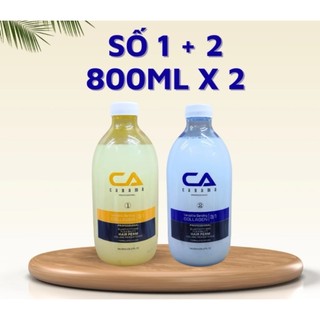 Uốn lạnh dạng gel không mùi ca uốn lạnh uốn nóng đa năng ca 800ml*2