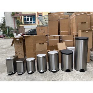 Thùng rác Mini 5-6-10 lit vỏ INOX 304 phù hợp để nhà vệ sinh cao cấp các phòng nhỏ trong nhà