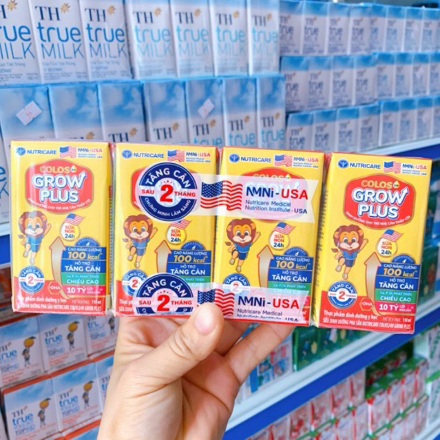 Thùng 48h COLOS GROWPLUS 110ml (Có thẻ cào)