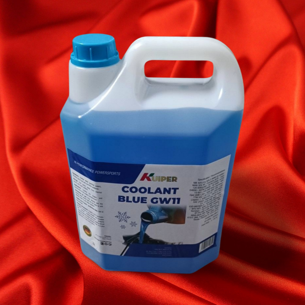 Nước làm mát động cơ ô tô màu xanh Kuiper 5 lít - Hãng Phân Phối Chính Thức