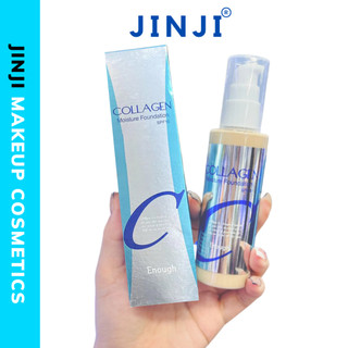 Kem nền Collagen Moisture Foundation 100ml chính hãng Hàn Quốc phù hợp cho tất cả các loại da JINJI