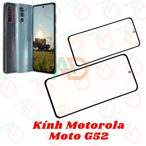 AD mặt kính Motorola Moto G52 , kính dùng ép cho motorola moto g52