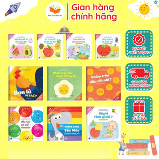 Sách - Bộ 10 Cuốn Truyện Tranh Ehon - Song Ngữ Việt Anh Cho Bé Từ 0-6 Tuổi
