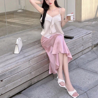Váy phi bóng dáng dài