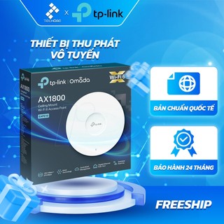 Thiết bị phát sóng wifi access point gắn trần tp-link eap610 wifi 6 ax1800 băng tần kép