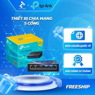 Bản chuẩn quốc tế - thiết bị chuyển mạch switch để bàn 5 cổng gigabit tp-link ls1005g