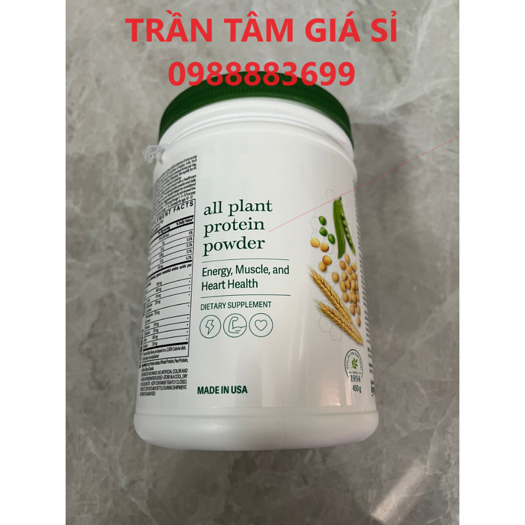 TPBS All plant protein power hỗ trợ bổ sung đạm thực vật