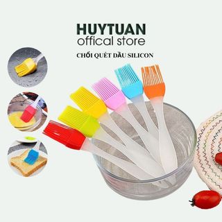Sỉ giá rẻ combo 5 Chổi, cọ quét dầu ăn , nước mắm silicon cao cấp