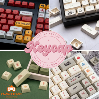Keycap nhựa PBT cao cấp - Profile cherry/XDA dành cho bàn phím custom - Keycap dành cho bàn phím cơ