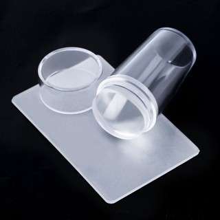 lichee1🌷Con dấu silicon in hình nên móng tay