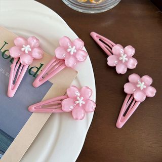 Kẹp Tóc Mái Hoa Mai Nhiều Màu Pastel Dễ Thương Cho Bạn Nữ