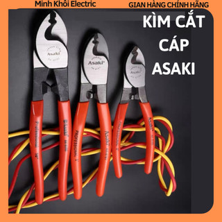 Kìm cắt cáp Asaki,kềm cắt cáp điện 2 lưỡi,kéo cắt cáp,kìm tuốt dây điện,kìm cắt tuốt dây điện,kềm cắt dây điện,kềm tuốt