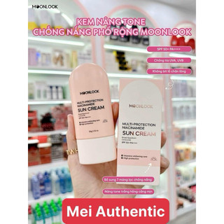 Kem chống nắng Moonlook Nâng tông làm trắng da SPG 50+ PA ++