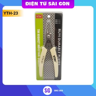 Kìm cắt chân linh kiện Thép không gỉ YTH-23 mỏ nghiêng