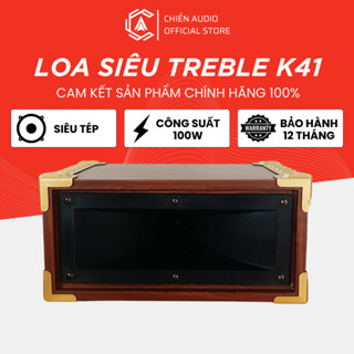 2 Loa Siêu Treble Kèn Rời, Loa Tăng Tép, Loa Hỗ Trợ Tiếng Chec, Chép Kèn Thùng Gỗ, Có Phân Tần Chống Cháy, IPL K41 Loa T