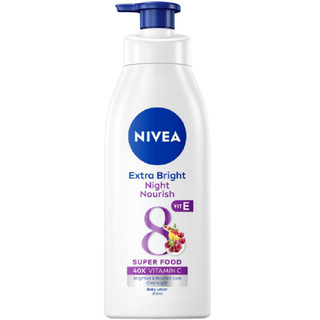 Sữa Dưỡng Thể Nivea Ban Đêm Extra Bright Night Nourish 350ml Chính Hãng.