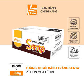 Thùng Bánh Tráng SENTA 16CM  x 10 gói - Chính Hãng 100%
