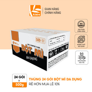 Thùng bột mì đa dụng tài ký 500g x 24 gói