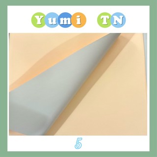 Giấy gói hoa trơn 2 mặt 2 màu