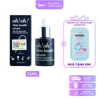 Serum Oh!Oh! Tinh Chất Dưỡng Sáng Da 20% Niacinamide & 2% Acetyl Glucosamine (10ml)