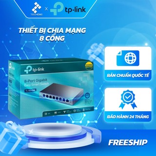 Bản chuẩn quốc tế - thiết bị chia mạng tp-link tl-sg108e 8-port gigabit easy smart switch 8 cổng