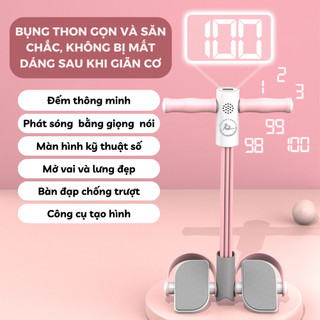 Dây Kéo Kháng Lực 6 Ống Cao Su, Dây Kéo Đàn Hồi Tập Yoga Tập Bụng Tập Thể Dục Tại Nhà, Bàn Đạp Chân Đa Năng Tiện Lợi