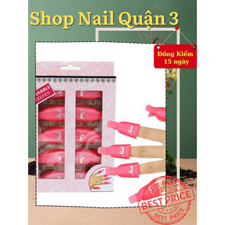 Kẹp ủ phá gel tay - chân, bộ kẹp ủ móng phá sơn - bộ phá gel